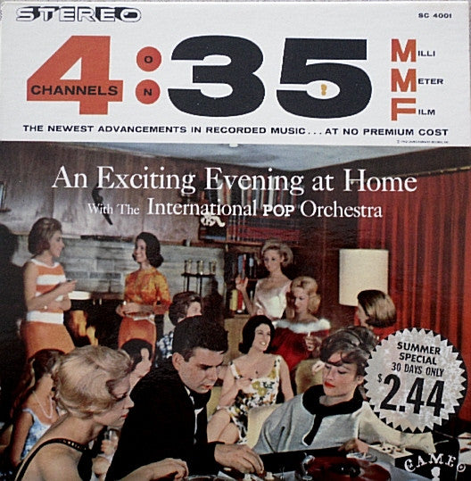 The International Pop Orchestra : An Exciting Evening At Home (LP, Album)