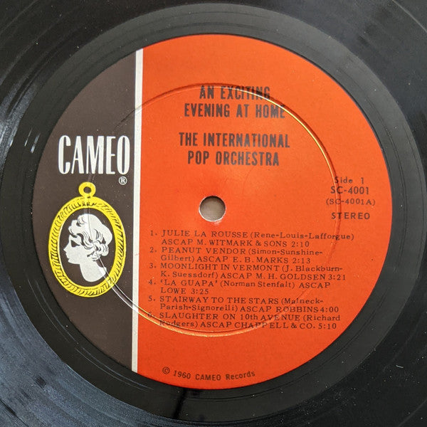The International Pop Orchestra : An Exciting Evening At Home (LP, Album)