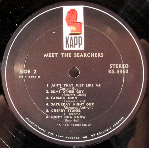 The Searchers : Meet The Searchers (LP, Album)
