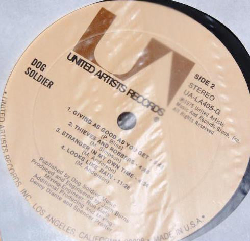 Dog Soldier (3) : Dog Soldier (LP, Album)