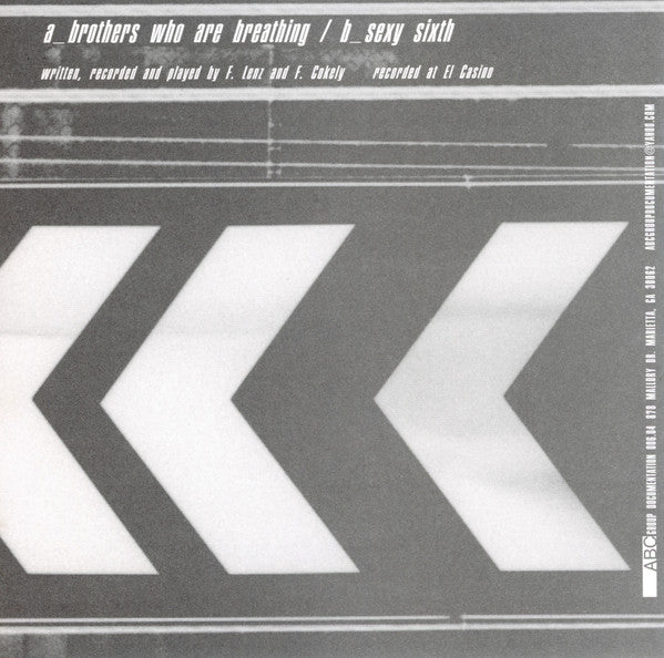 Frank Lenz : Brothers Who Are Breathing (7")