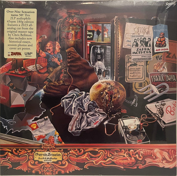 Frank Zappa : Over-Nite Sensation (2xLP, Album, RM, 50t)
