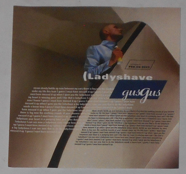 Gusgus : Ladyshave (CD, Single, Promo)