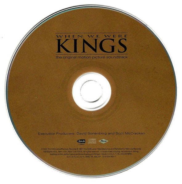 Various : When We Were Kings (Original Motion Picture Soundtrack) (CD, Album)