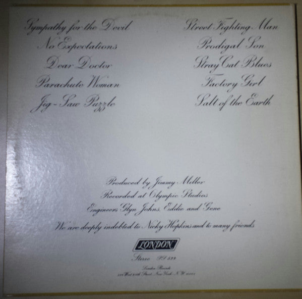 The Rolling Stones : Beggars Banquet (LP, Album, RE, Wad)