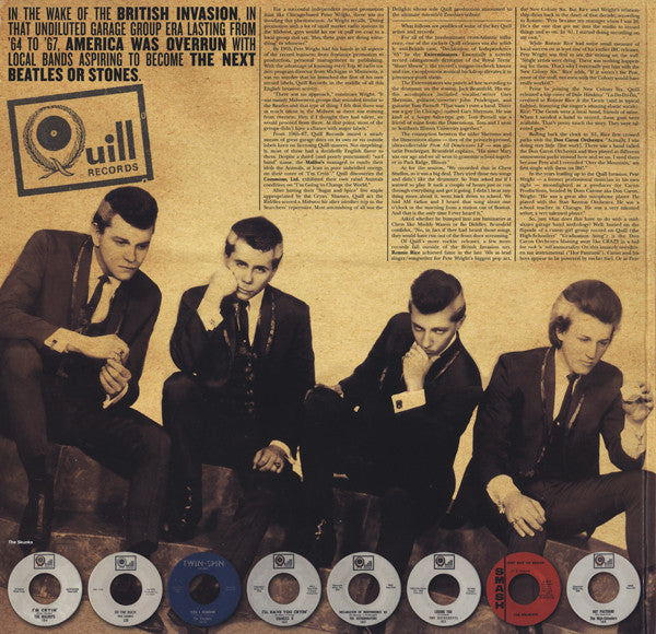 Various : We're Gonna Change The World! (The 60's Chicago Garage Sound Of Quill Productions) (LP, Comp, Mono, Gol)