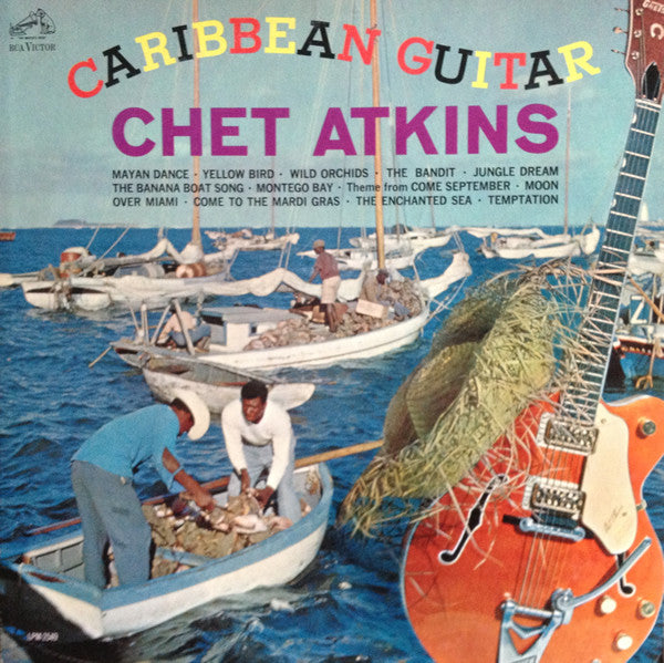 Chet Atkins : Caribbean Guitar (LP, Album, Mono)