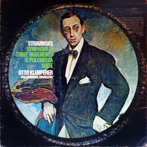 Igor Stravinsky - Otto Klemperer, Philharmonia Orchestra : Symphony In Three Movements & Pulcinella Suite (LP)