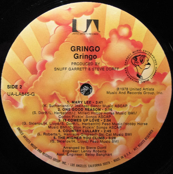 The Gringos (4) : Gringo (LP, Album)