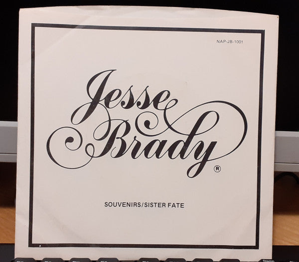 Jesse Brady : Souvenirs/Sister Fate (7", Single)