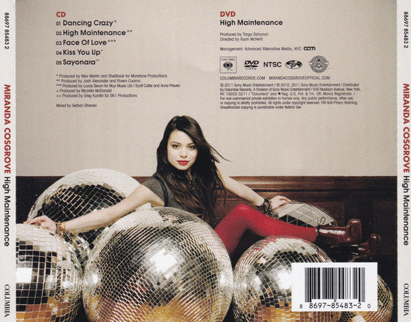 Miranda Cosgrove : High Maintenance (CD, EP + DVD-V, NTSC)