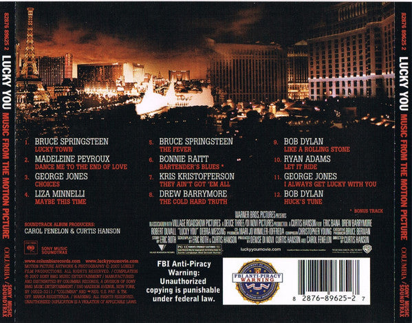 Various : Lucky You (Music From The Motion Picture) (CD, Comp)
