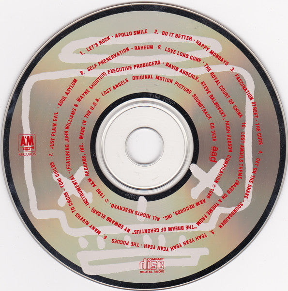 Various : Lost Angels Original Motion Picture Soundtrack (CD, Album, Comp)