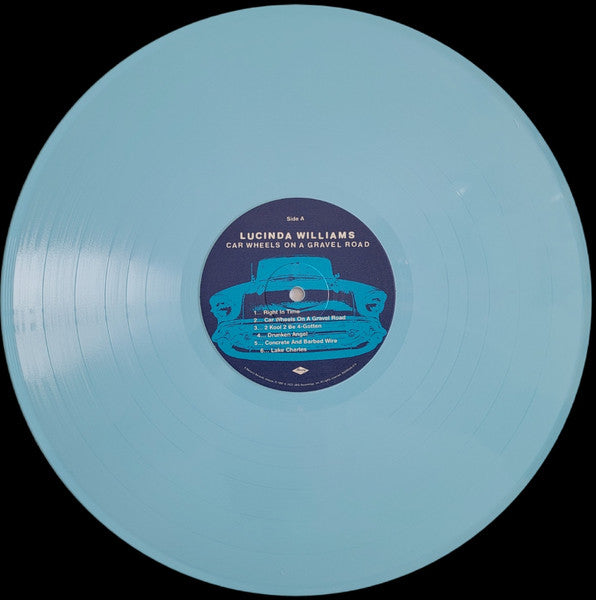 Lucinda Williams : Car Wheels On A Gravel Road (LP, Album, Ltd, RE, Blu)
