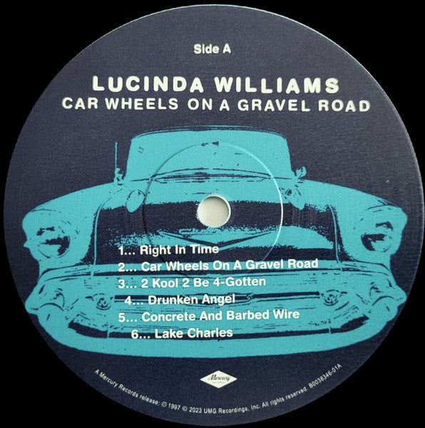 Lucinda Williams : Car Wheels On A Gravel Road (LP, Album, Ltd, RE, Blu)