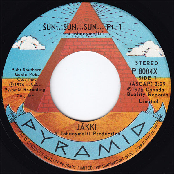 Jakki : Sun...Sun...Sun... (7")