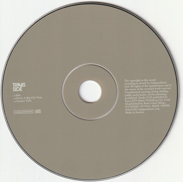 Travis : Side (CD, Single)
