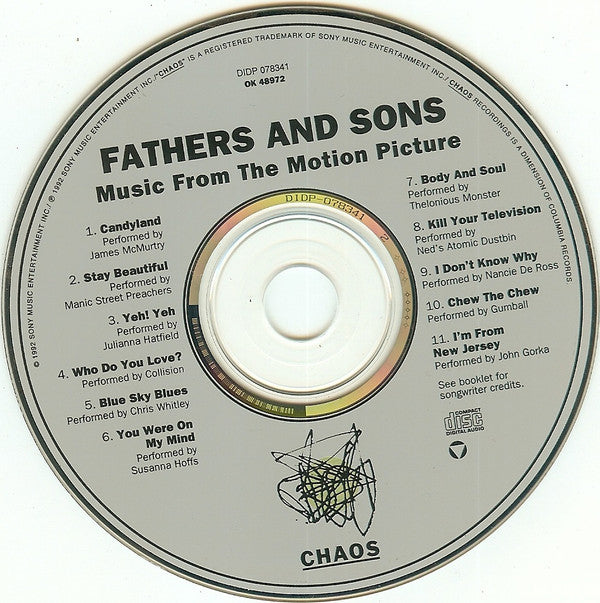 Various : Fathers And Sons (Music From The Motion Picture) (CD, Comp)