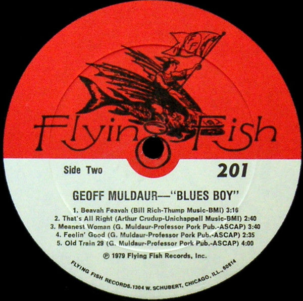Geoff Muldaur : Blues Boy (LP, Album)