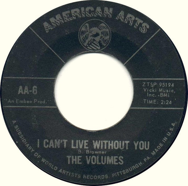 The Volumes : Gotta Give Her Love (7")