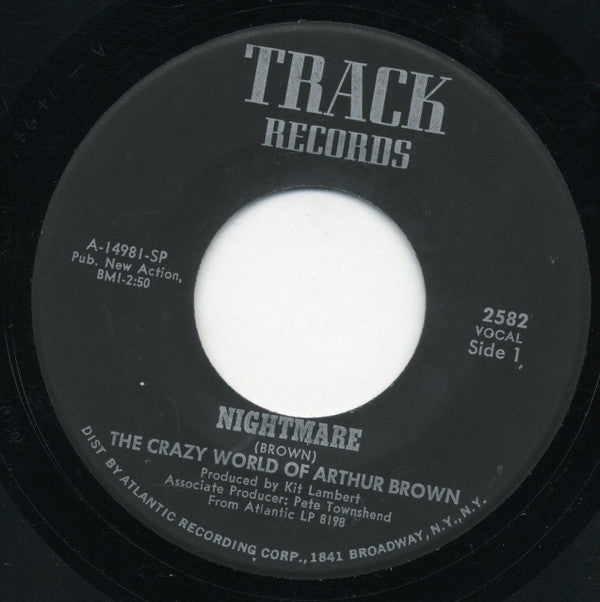 The Crazy World Of Arthur Brown : Nightmare (7", Single, SP )