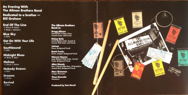 The Allman Brothers Band : An Evening With The Allman Brothers Band - First Set (CD, Album)