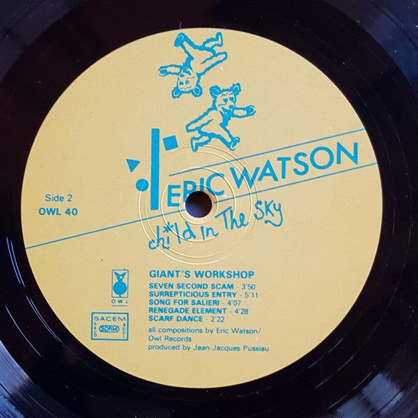 Eric Watson : Child In The Sky (LP, Album)