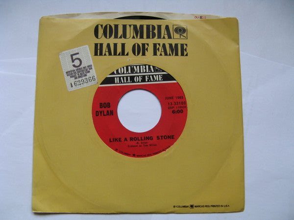 Bob Dylan : Like A Rolling Stone / Rainy Day Women #12 & 35 (7", RE)