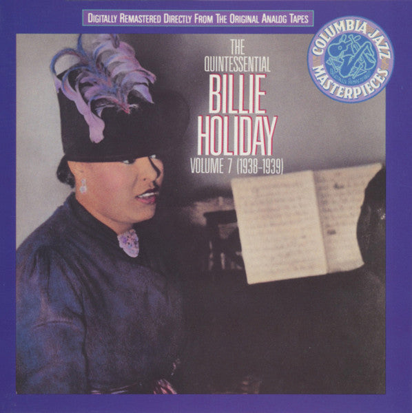 Billie Holiday : The Quintessential Billie Holiday Volume 7 (1938-1939) (CD, Comp, RM)