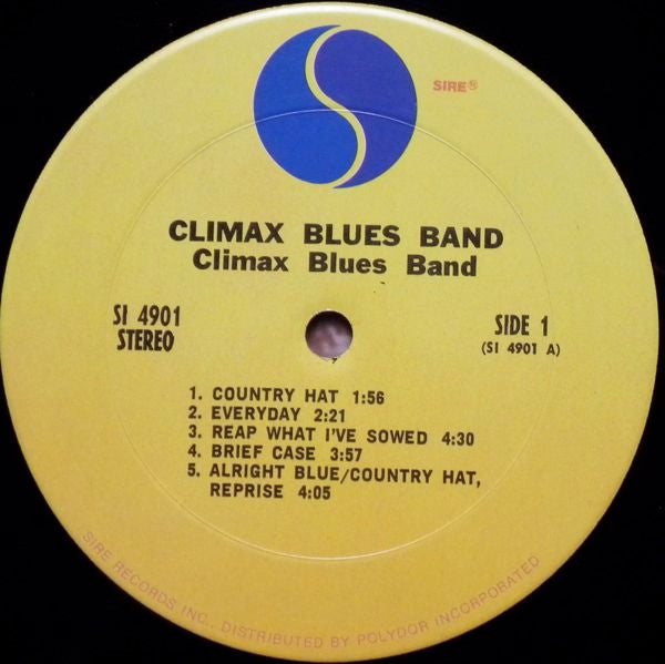 Climax Blues Band : Climax Blues Band (LP, Album, Pit)