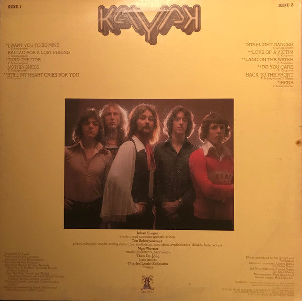 Kayak : Starlight Dancer (LP, Comp, Promo)