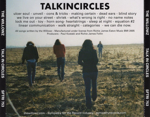 The Willowz : Talk In Circles (CD, Album)