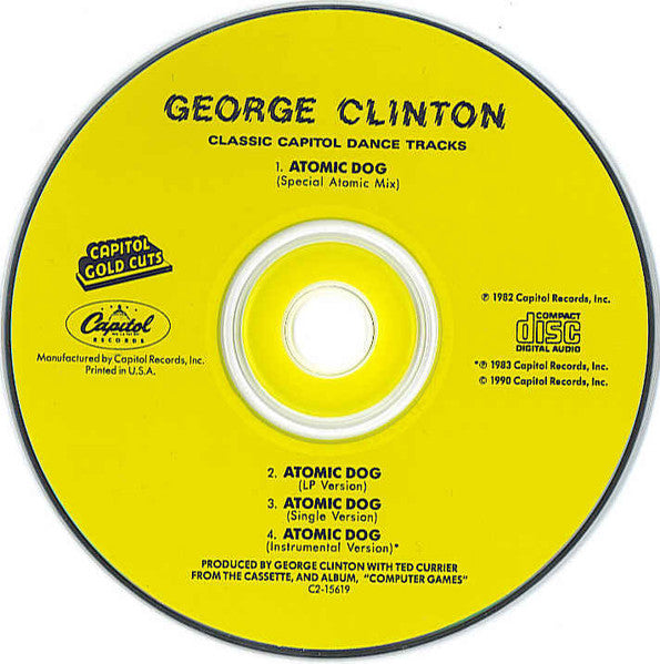 George Clinton : Atomic Dog (CD, Single, RE)