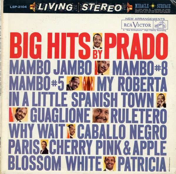 Perez Prado And His Orchestra : Big Hits By Prado (LP, Album)