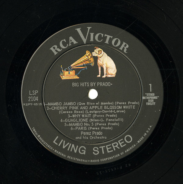 Perez Prado And His Orchestra : Big Hits By Prado (LP, Album)