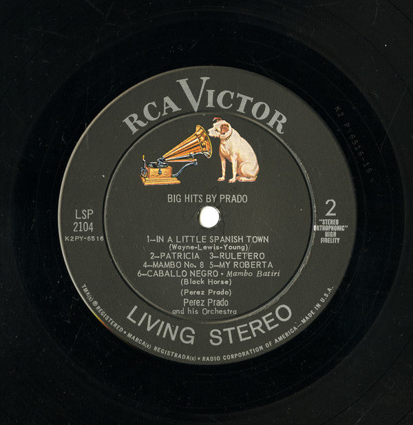 Perez Prado And His Orchestra : Big Hits By Prado (LP, Album)