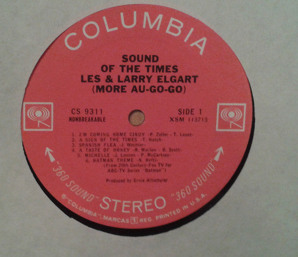 Les & Larry Elgart : Sound Of The Times (LP, Album)