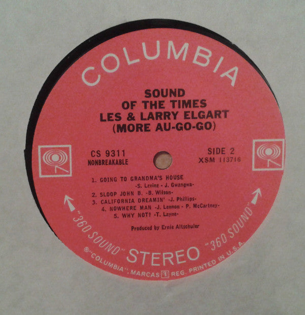 Les & Larry Elgart : Sound Of The Times (LP, Album)