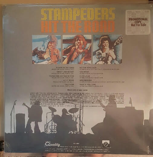 The Stampeders : Hit The Road (LP, Album, Promo)