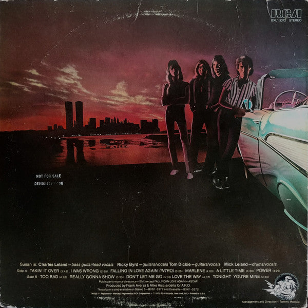 Susan (11) : Falling In Love Again (LP, Album, Ind)