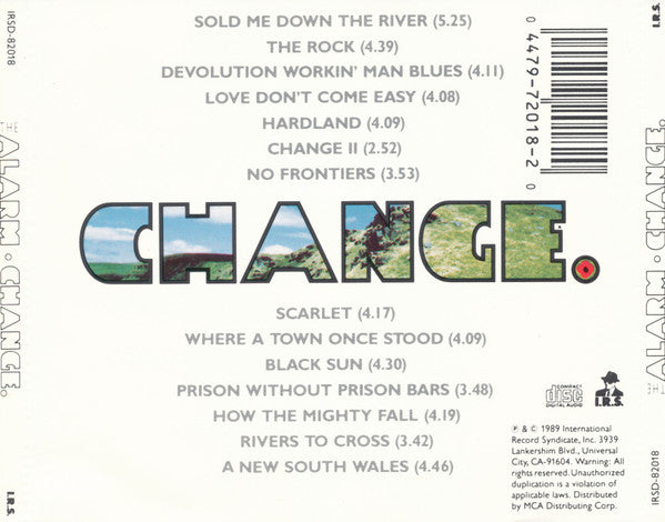 The Alarm : Change (CD, Album)