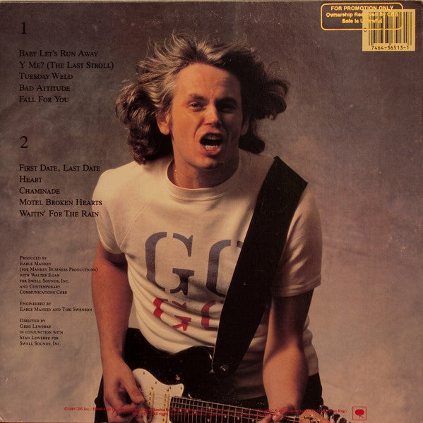 Walter Egan : The Last Stroll (LP, Promo)