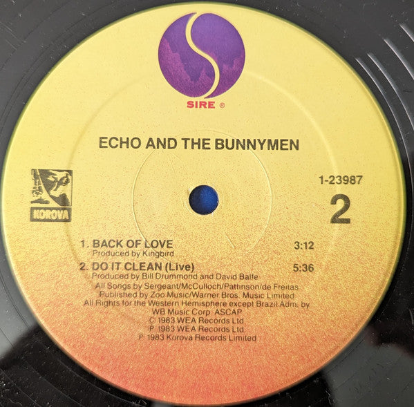 Echo And The Bunnymen* : Echo And The Bunnymen (12", MiniAlbum, Comp, All)