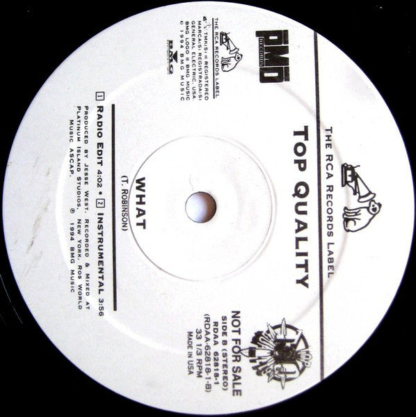 Top Quality : What (12", Promo)