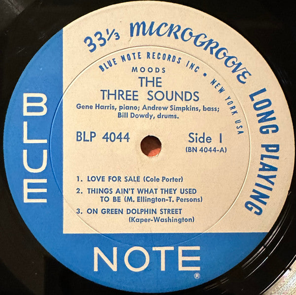 The 3 Sounds* : Moods (LP, Album, Mono, RP, NYC)