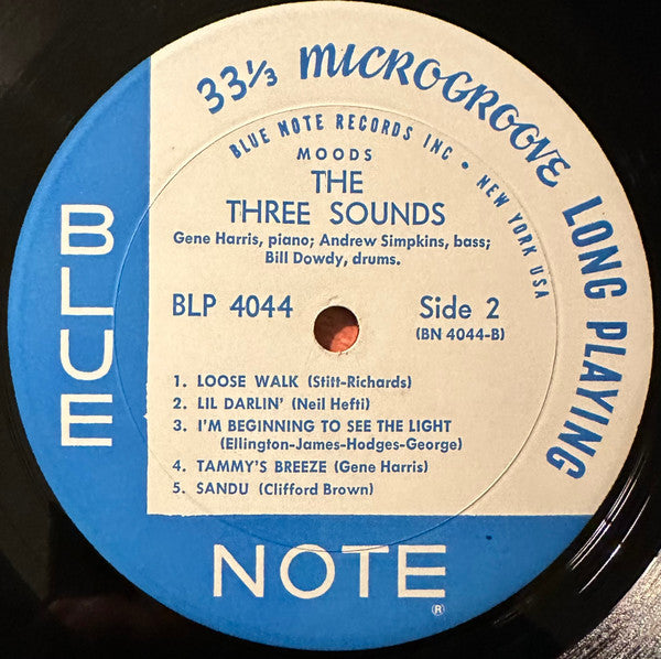 The 3 Sounds* : Moods (LP, Album, Mono, RP, NYC)