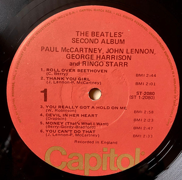 The Beatles : The Beatles' Second Album (LP, Album, RE, Los)