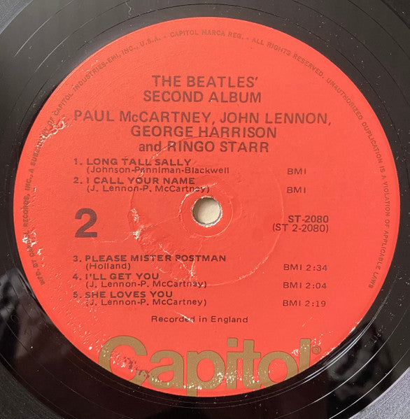 The Beatles : The Beatles' Second Album (LP, Album, RE, Los)