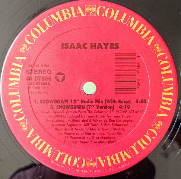 Isaac Hayes : Showdown (12")