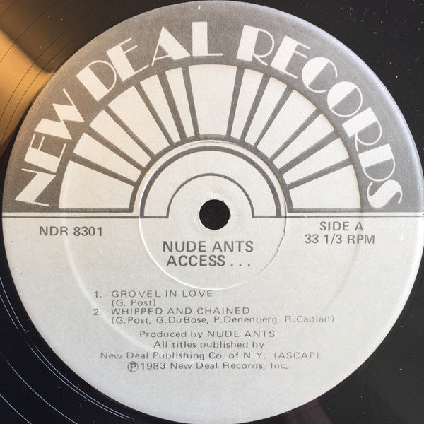 Nude Ants : Access... (12", MiniAlbum)
